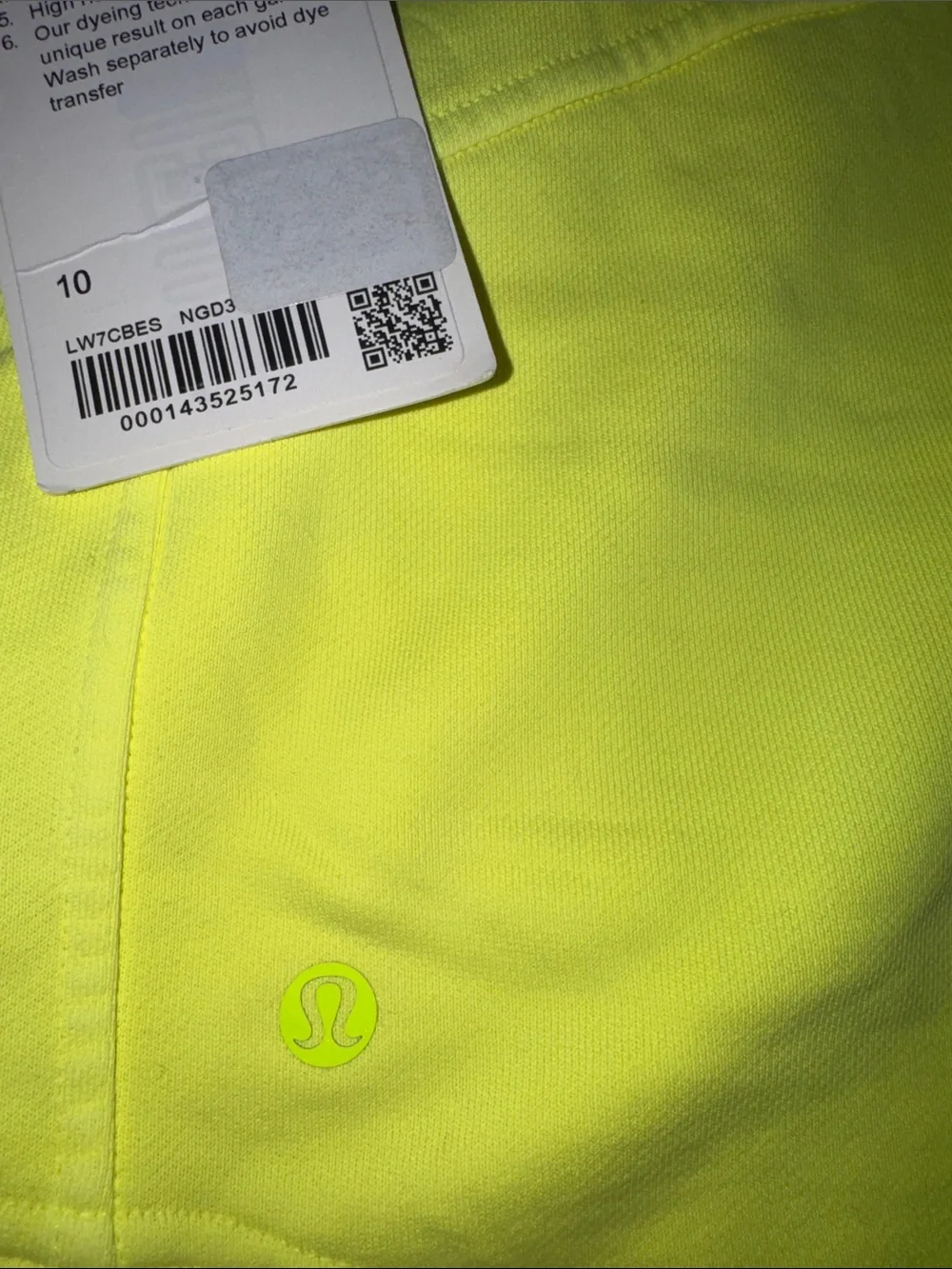 lululemon athletica bright neon